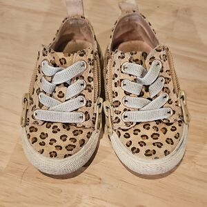 Leopard Print Kids Shoes